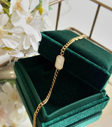 Bracelet with Milky Stone