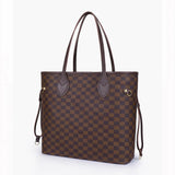 CHECKERD TOTE